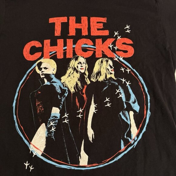 The Chicks Tour 2022 Short Sleeve Black Concert T-Shirt Unisex Small - Picture 2 of 8